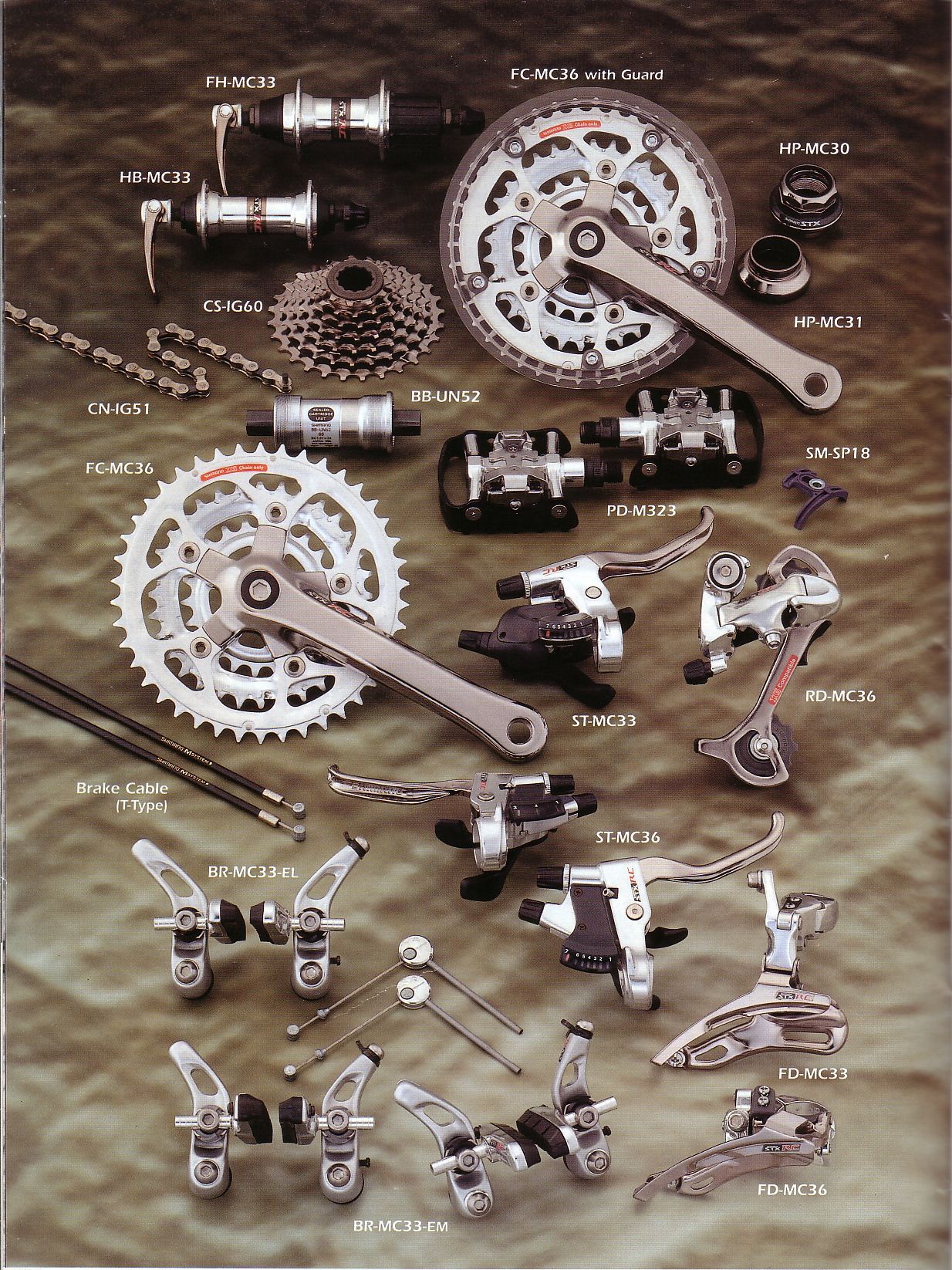 1996 - STX RC | Shimano Catalogue 1996 | Retrobike